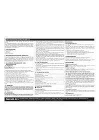 Notice Schwaiger OM1000 013 Souris