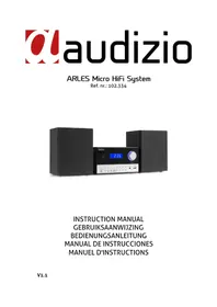 Notice Audizio ARLES Système hifi