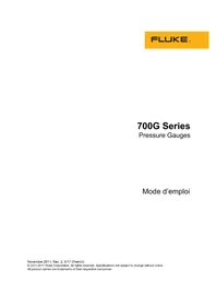 Notice FLUKE 700G29 Station Météo