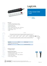 Notice LOGILINK LPS202B Multiprise