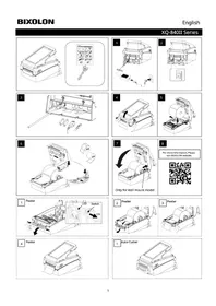 Notice Bixolon XQ-840II Imprimante d'étiquettes