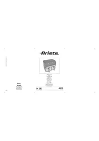 Notice ARIETE 4625 Friteuse