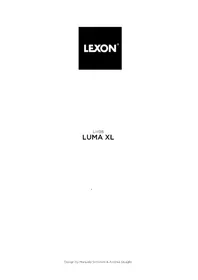 Notice LEXON LUMA XL Radio