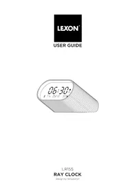 Notice LEXON RAY CLOCK Radio