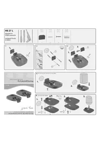 Notice My Wall HS 27 L Support des enceintes