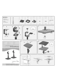 Notice My Wall HS 30 L Support des enceintes