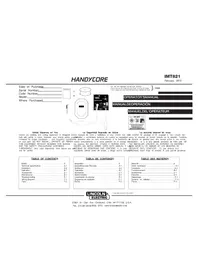 Notice LINCOLN ELECTRIC HANDY CORE Non catégorisé