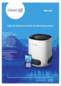 Notice Clean Air Optima CA-502 DESKTOP SMART Purificateur d'air