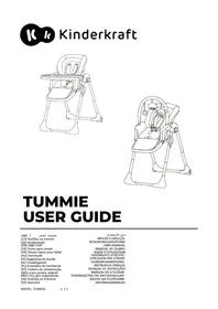 Notice Kindercraft TUMMIE Chaise haute