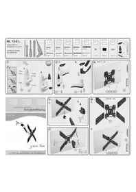 Notice My Wall HL 13-2 L Support mural