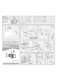 Notice My Wall HP 65 L Support mural