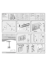 Notice My Wall HP 118 L Support mural