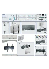 Notice My Wall HP 32 L Support mural