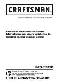 Craftsman CMXCAFG190682 - Pulverizador eléctrico