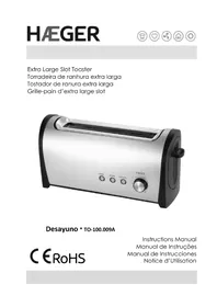 Notice Haeger DESAYUNO TO-100.009A Grille-pain