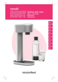 Notice MySoda RUBY Distributeur d'eau