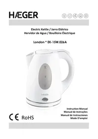 Notice Haeger LONDON EK-15W.026A Bouilloire