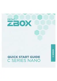 Notice Zotac ZBOX CI625 NANO Unite Centrale