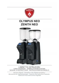 Notice EUREKA ZENITH NEO Moulin à café