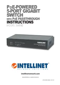 Notice Intellinet 561808 Commutateur