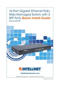 Notice Intellinet 561198 Commutateur