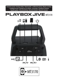 Notice Media-Tech PLAYBOX JIVE MT3170 Haut-parleur