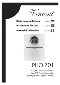 Notice VINCENT PHO-701 Non catégorisé