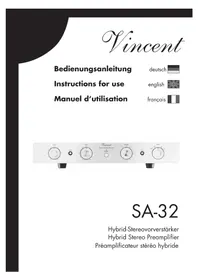 Notice VINCENT SA-32 Non catégorisé