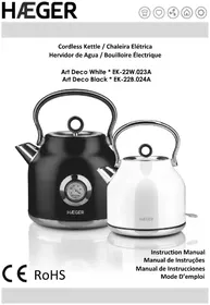 Notice Haeger DECO EK-22B.024A Bouilloire