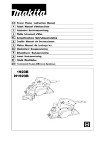 Notice MAKITA N1923B Rabot