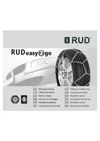 Notice RUD RUDCOMPACT EASY2GO 4030 Chaîne à neige