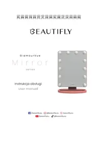 Notice Beautifly GLAMOURVUE Mirroir
