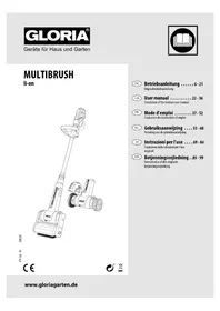 Notice GLORIA MULTIBRUSH LI-ION Outils multifonctions