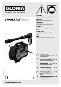 Notice GLORIA MULTIJET 230V Nettoyeur haute pressio