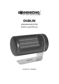 Notice Sonnenkönig DUBLIN Chauffage