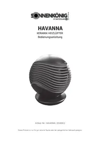 Notice Sonnenkönig HAVANNA Chauffage
