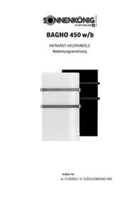 Notice Sonnenkönig BAGNO 450 Chauffage
