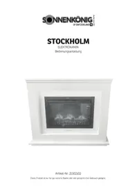 Notice Sonnenkönig STOCKHOLM Chauffage