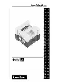 Notice Laserliner LASERCUBE GREEN Niveau laser