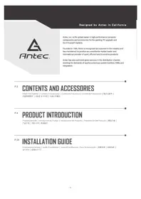 Notice ANTEC C8 ARGB Unite Centrale