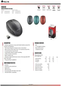 Notice NGS BEE Souris