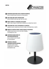 Notice Schwaiger 660166 Lampe