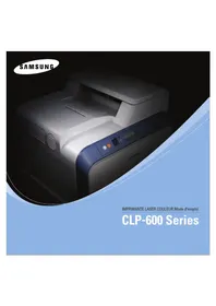 Notice SAMSUNG CLP-607 Imprimante