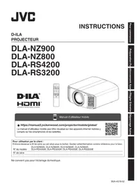 Notice JVC DLA-RS3200 Projecteur