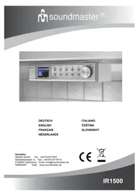Notice Soundmaster IR1500 Radio