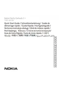 Notice NOKIA CLARITY EARBUDS 2+ TWS-842W Smartphone