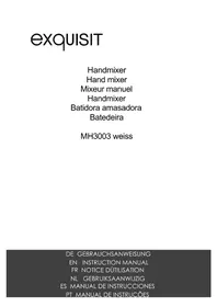 Notice Exquisit MH 3003 WE Table de mixage