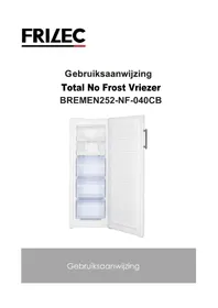 Notice Frilec BREMEN252-NF-040CB Congélateur
