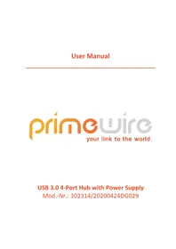 Notice Primewire 302314 USB hub
