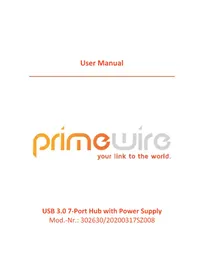 Notice Primewire 302630 USB hub